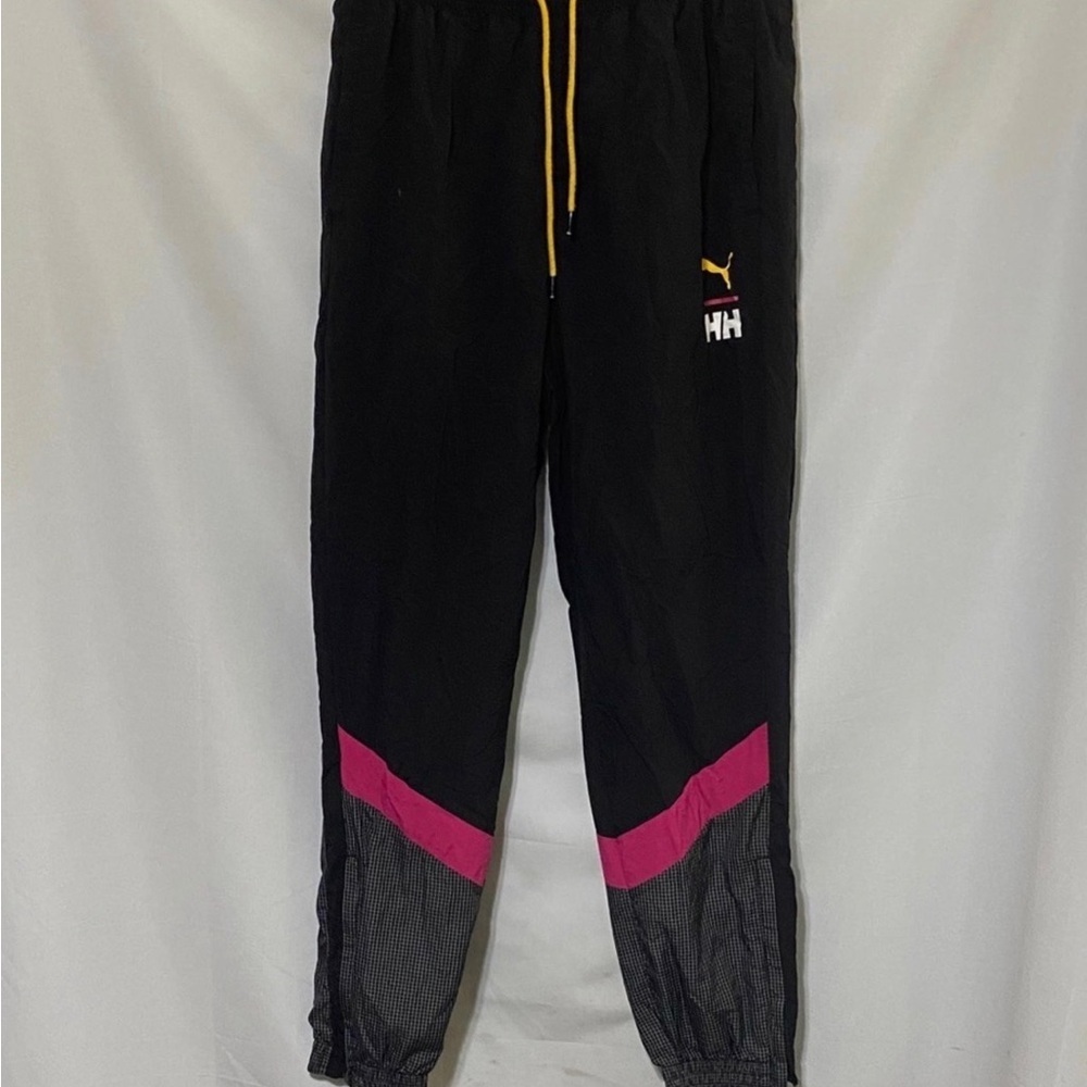 Helly Hansen/Puma Black Jacket with Pink and Yellow Details